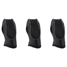 3X Car PU Carbon White Gear Shift Knob Cover for EcoSport Escape / Fusion /C-Max Energi Wagon / Fiesta / Focus