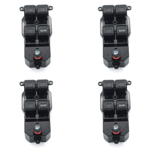 4X 35750-S5A-A02ZA Power Window  for   2001-2005 CRV 2002-2006 Driver Side Window Master Control