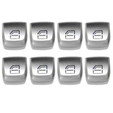 8X Couverture de Bouton de Réparation de Commutateur de Fenêtre Avant Gauche Droite de Voiture pour Classe C W205 C200 W253 GLC 260