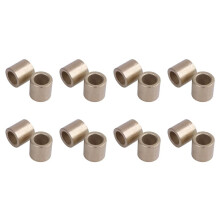 16 Pieces of Oil-Immersed Sintered Bronze Bushing Bearing Sleeve 8X12X12mm