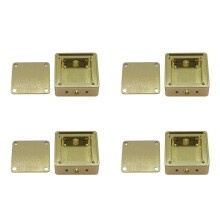4X Aluminum Housing Shielding Housing RF Box Electromagnetic Golden Conductive Oxide