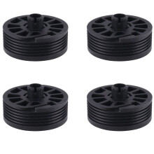4X 82483-D3000FFF Window Regulator Gear Drum Spool for Tucson Sportage QL Optima 2016-2019 Repair Gear Black