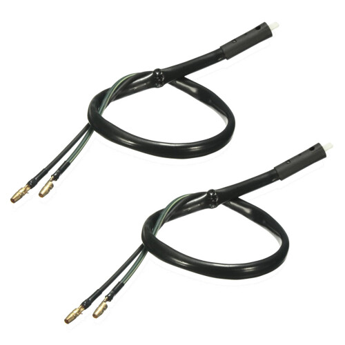 2X Motorcycle ATV Scooter Stop Light Brake Clutch Front Lever  Through Hole