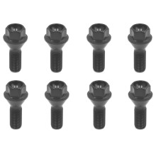 8Pcs Schwarz Wheel Bolt Radmutter für E30 E36 E46 E60 E90 36136781150