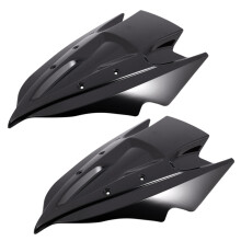 2X Windschutzscheibe für Z250 Z300 Z 250 300 2013 2014 2013-2015 Double Bubble Windschutzscheibe Windabweiser Motorrad Zubehör