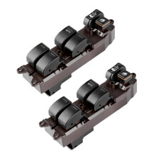 2X 84820-12491 84820-AA050 Power Window Master Driver Side for Camry Sienna 2003-2010
