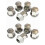 10Pcs Wheel Lug Bolt Stud Nut Fits LR001381 for FREELANDER 2 / 1