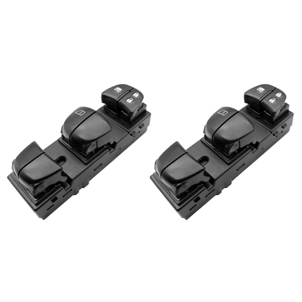 2X For Juke Leaf Rogue Altima 2010-2018 Power Master Window Door Lock Driver Side 25401-3Ta5a 4711331916507
