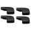 8X New Front Windshield Wiper Arm Covers Caps for  3 E90 E91 E92 61617138990 1