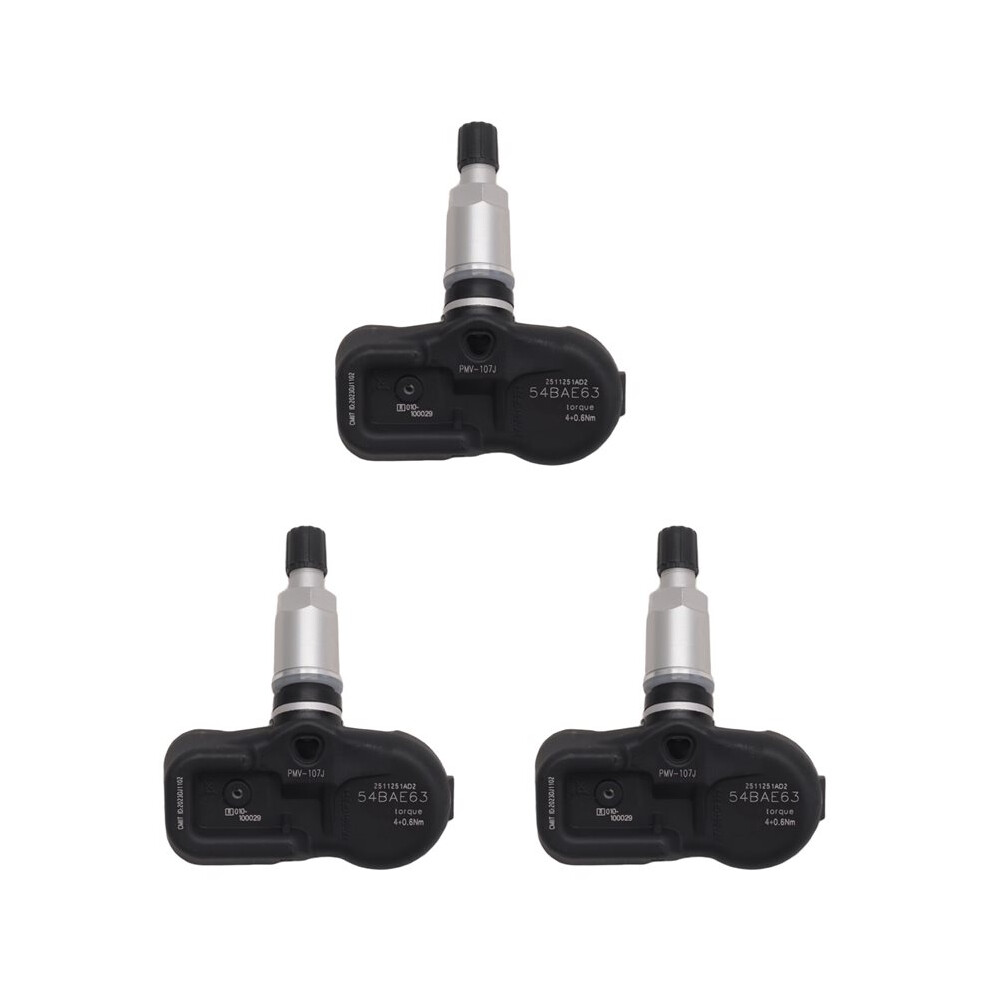3X For Tire Pressure Monitoring Sensor Tpm 42607-33021 6031269086621