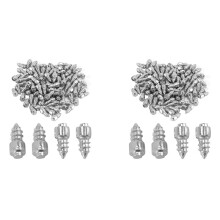 2 set 9 mm Tire Studs Snow Spikes Anti-Slip Anti-Ice for Car Truck Bicycle Boot Motorcycle ATV SUV Auto