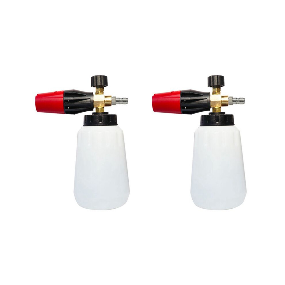 2X Pressure Washer Snow Foam Lance Nozzle Adjustable Foam Cannon Generator Clean Soap Foam Wash For Interskol L 6031144163874