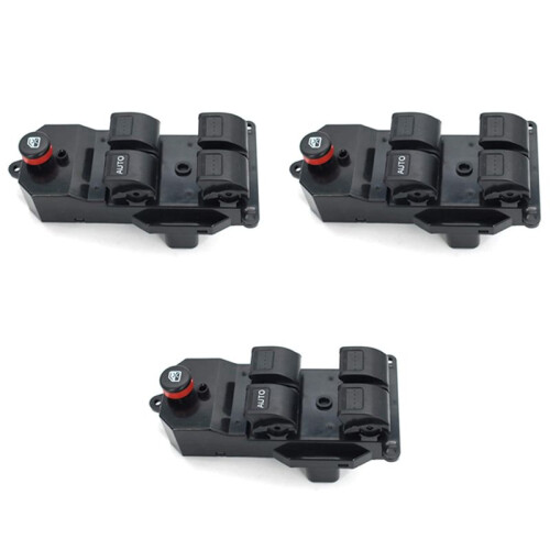 3X 35750-S5A-A02ZA Power Window  for   2001-2005 CRV 2002-2006 Driver Side Window Master Control