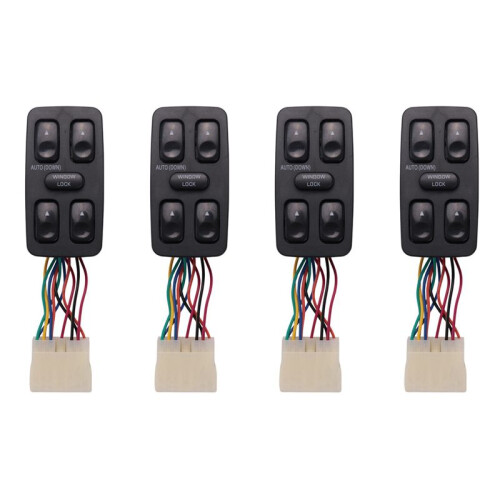 4X Front Left Driver Side Electric Power Master Window  9357028001 for 1992-1994   Galloper