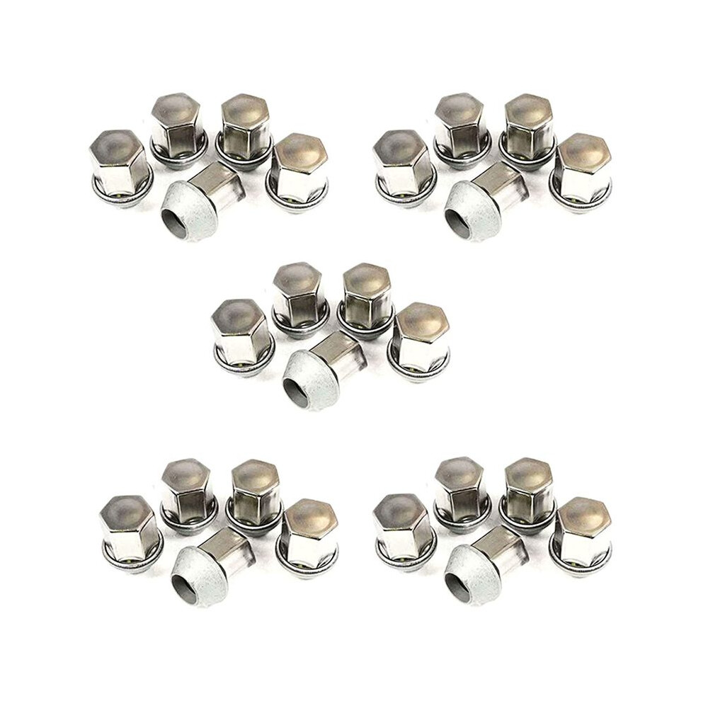 25Pcs Wheel Lug Bolt Stud Nut Fits Lr001381 For Freelander 2 / 6033169675905