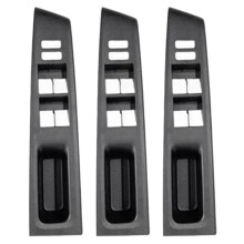 3X Car Left Front Window Control Panel Cover 74232-52550 for Yaris 2012-2014 Car Accessorie