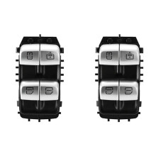 2X Black Window Lifter Control Button Sunroof 2229051505 for - W222 S550E S600 2014-2020