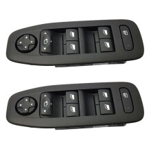 2X 96749624ZD Interruttore Alzacristallo Elettrico per 208 2008 Interruttore Sollevatore Conducente
