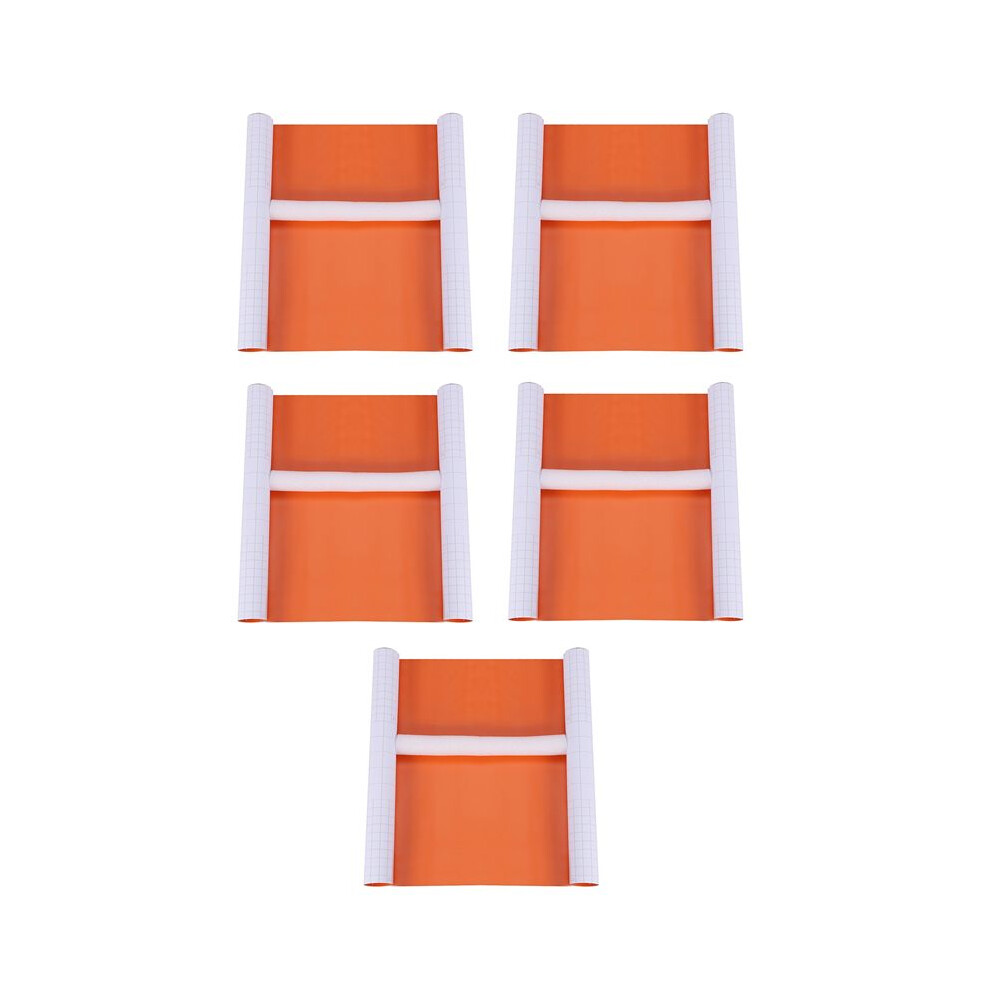 5X Vehicle Wrap Vinyl Film Sticker Air/Bubble Free Self Adhesive Orange 4712458638006