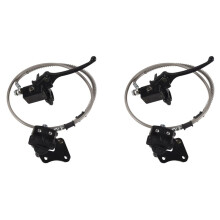 2X Motorcykel Främre Skivbromssats för 110Cc 125Cc 140Cc Pit Dirt Bike