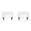 2X Universal Motorcycle Adjustable Windshield Extension for        (Clear) 1