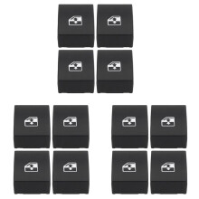 12 Stuks Elektrische Raamschakelaar Knop Afdekking 13228881 voor  voor  ASTRA MK5 H 04-10 ZAFIRA B 05-11/TIGRA B 04-09