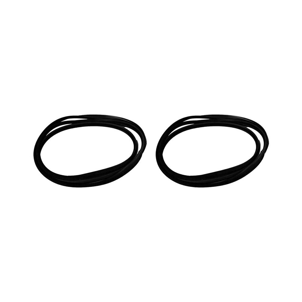 2X Car Sunroof Window Rubber Seal For - C-Class W203 2000-2007 A1247800298 Black 6033335261147