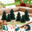 Honeycomb Paper Christmas Trees 6-Piece Set 2