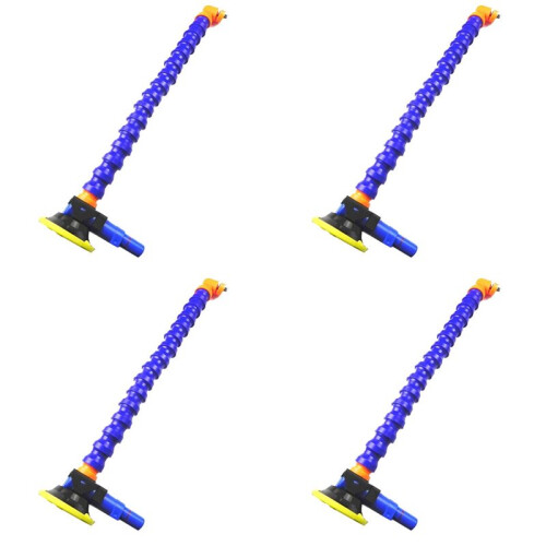 4X Ventosa de Bomba Manual Resistente de 3 Polegadas com Suporte Flexível para Luz de Reparo de Amassados