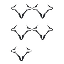 5X for 8Th Generation 2006 2007 2008 2009 2010 2011 Carbon Fiber Inner Steering Wheel Cover Trim