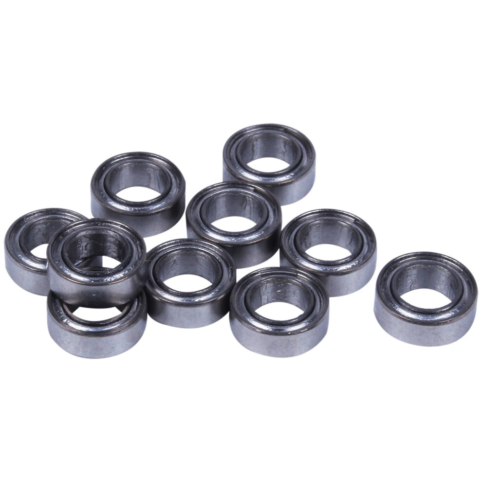 10Pcs 13Size Miniature Metal Shielded Sealed Model Bearing Size: Mr74-Zz 4*7*2.5Mm Silver 6031515017881