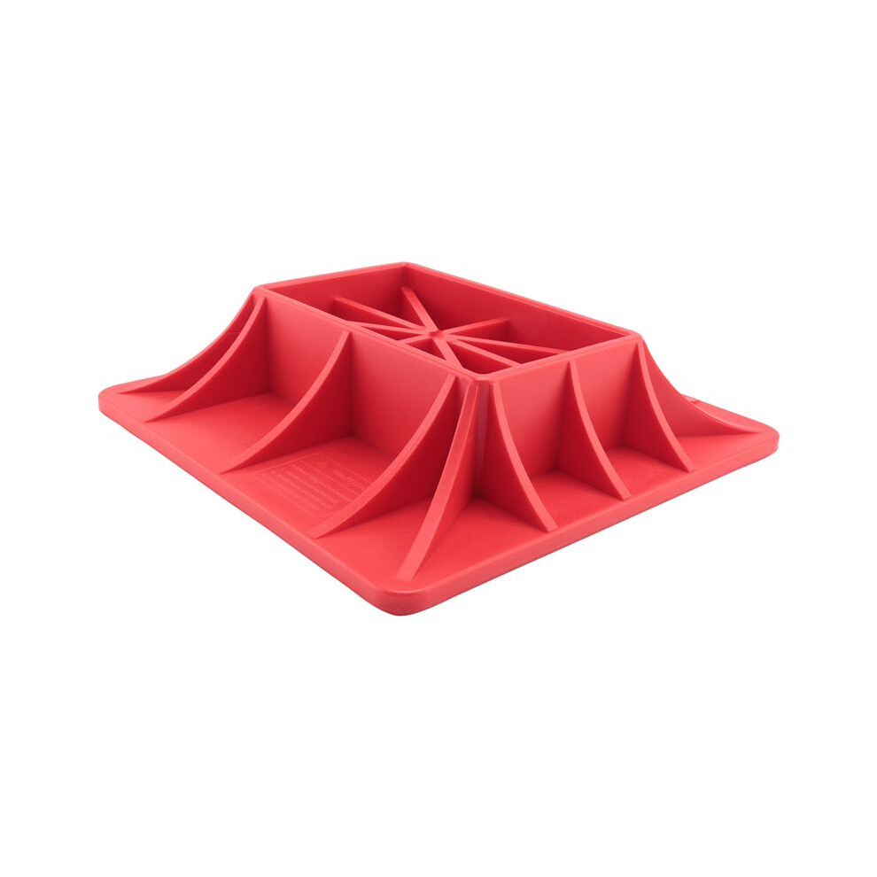 Modified Reinforced Jack Off-Road Base Lifting Jack Surface Pad To Alleviate Jack Hoisting Sinkage Red 6032993277934