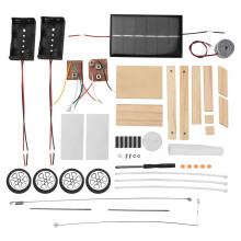 Montieren Sie Solar Auto Fernbedienung RC Auto Lernspielzeug DIY Wissenschaft Technologie Auto Spielzeug Satz für Kinder Geschenke