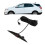 4-Sensor Auto-Rückfahrradar-System schwarz 22mm 12V 14