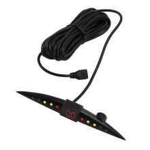 4-Sensor Auto-Rückfahrradar-System schwarz 22mm 12V