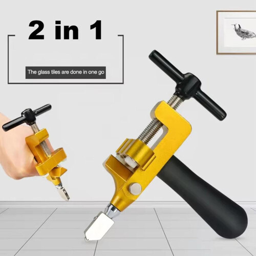 Tagliapiastrelle e demolitore 2 in 1 – Ferro, ergonomico 2