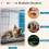 Plush Dog Bed – Thickened Polyester Mat for Small to 5