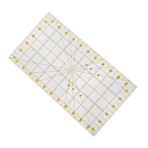 Quilting Tools Patchwork Cutting Ruler Templates for Craft 2