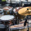 Prato de treino Splash dourado em metal, pacote com 1 unidade, 30 cm (12 polegadas). 3