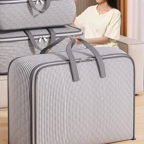 Extra Large Fabric Storage Container – Oversized Garment & Blanket Bin, Thickened Material, Portable Travel Organizer 1