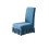Blue Stretch Chair Covers with Skirt – Universal Fit 2