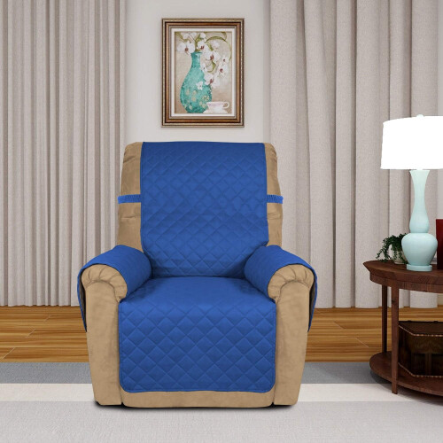 Reversible Quilted Sofa Cover, Water-Resistant, Small, 1