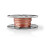 Speaker cable | 2x 4.00 mm² | Copper | 15.0 m | Round | PVC | Transparent | Roll 2