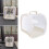 Portable Transparent PVC Mesh Cage, 600D Polyester, Beige 5