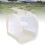 Portable Transparent PVC Mesh Cage, 600D Polyester, Beige 7
