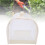 Portable Transparent PVC Mesh Cage, 600D Polyester, Beige 8