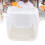 Portable Transparent PVC Mesh Cage, 600D Polyester, Beige 13