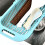 Telescopic Draining Basket – Large Capacity Blue Plastic Space Saver 4