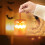 Pumpkin-Shaped LED Night Light – USB Rechargeable, 4