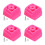 4Stk Robuste Skate Bremsklötze Pink Für Kinderroller 6